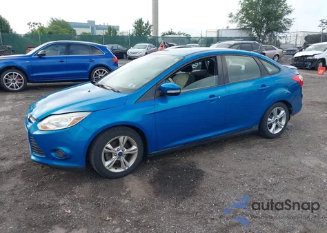 2014 Ford Focus Se z USA, uszkodzony, nr VIN 1FADP3F22EL387914